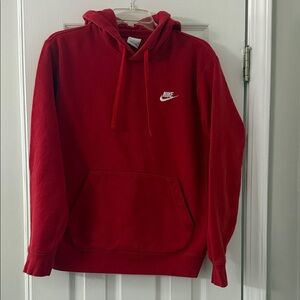 Nike Men's Bold Red Hoodie
